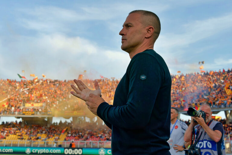 coach Fabio Cannavaro of Udinese Calcio  during  US Lecce vs Udinese Calcio, Italian soccer Serie A match in Lecce, Italy, May 13 2024 (Photo by Emmanuele Mastrodonato/IPA Sport/IPA/Sipa USA)
2024.05.13 Lecce
pilka nozna , liga wloska
US Lecce - Udinese Calcio
Foto Emmanuele Mastrodonato/IPA Sport/ipa-agency.net/SIPA USA/PressFocus

!!! POLAND ONLY !!!