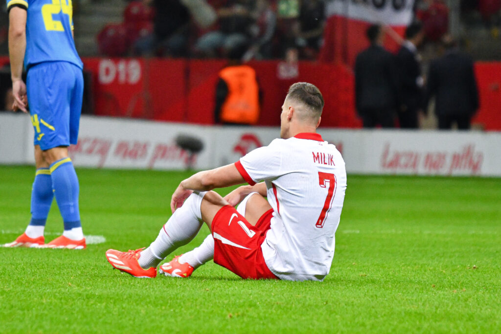 2024.06.07 Warszawa
pilka nozna mecz towarzyski 
Polska - Ukraina
N/z Arkadiusz Milik
Foto Pawel Bejnarowicz / PressFocus

2024.06.07 Warszawa
Football - friendly match
Polska - Ukraina
Arkadiusz Milik
Credit: Pawel Bejnarowicz / PressFocus