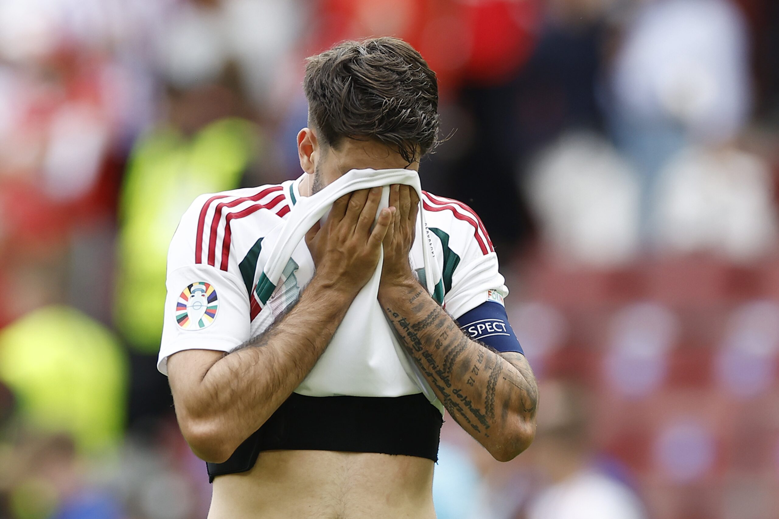 COLOGNE, RheinEnergie Stadium, 15-06-2024 , European Football Championship Euro2024, Group stage match no.2 between Hungary and Switzerland. 	Hungary player Dominik Szoboszlai dejected (Photo by Pro Shots/Sipa USA)
2024.06.15 Kolonia
pilka nozna Mistrzostwa Europy UEFA Euro 2024 
Wegry - Szwajcaria
Foto Pro Shots Photo Agency/SIPA USA/PressFocus

!!! POLAND ONLY !!!