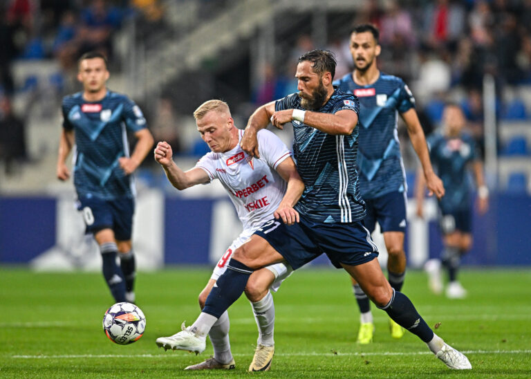 2024.07.26 Kolobrzeg
Pilka nozna Betclic 1 Liga sezon 2024/2025
Kotwica Kolobrzeg - GKS Tychy
N/z Daniel Rumin Tomasz Welna
Foto PressFocus

2024.07.26 Kolobrzeg
Football Polish First League season 2024/2025
Kotwica Kolobrzeg - GKS Tychy
Daniel Rumin Tomasz Welna
Credit: PressFocus