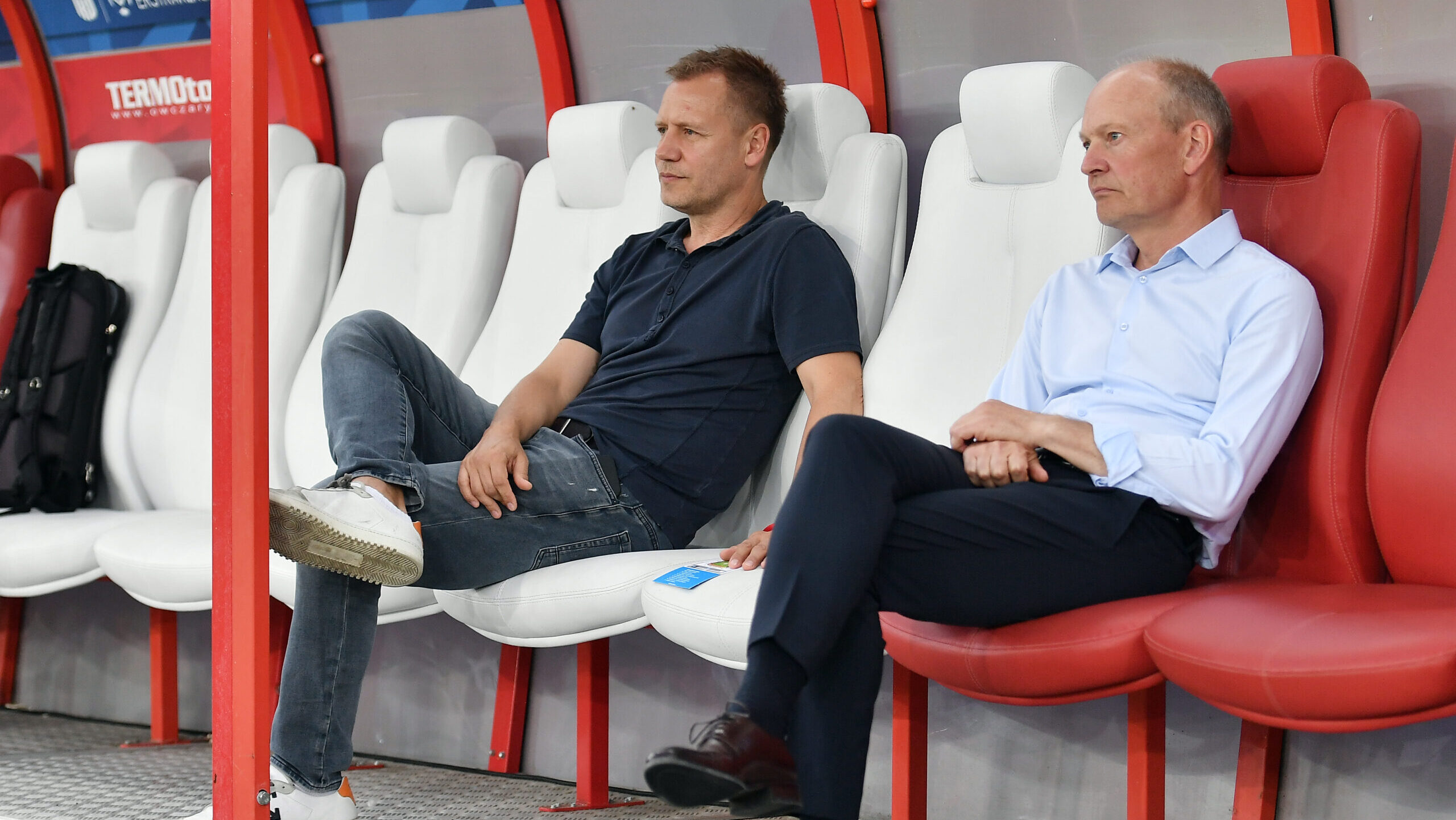 2024.07.27 Lodz
Pilka nozna PKO Ekstraklasa Sezon 2024/2025
Widzew Lodz - Lech Poznan
N/z Tomasz Rzasa Niels Frederiksen
Foto Norbert Barczyk / PressFocus

2024.07.27 Lodz
Football Polish League PKO Ekstraklasa Season 2024/2025
Tomasz Rzasa Niels Frederiksen
Credit: Norbert Barczyk / PressFocus