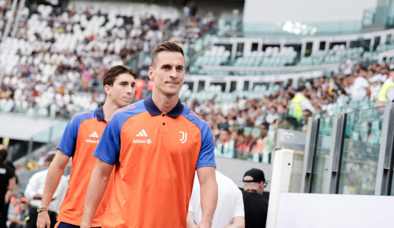 JuventusÕ Arkadiusz Milik during the pre season friendly soccer match between Juventus and Juvetus Next Gen at the Allianz Stadium in Torino, north west Italy - Tuesday, August 6, 2024. Sport - Soccer . (Photo by Marco Alpozzi/Lapresse) (Photo by Marco Alpozzi/LaPresse/Sipa USA)
2024.08.06 Turyn
pilka nozna sparing mecz towarzyski
Juventus Turyn - Juventus Next Gen
Foto Marco Alpozzi/LaPresse/SIPA USA/PressFocus

!!! POLAND ONLY !!!