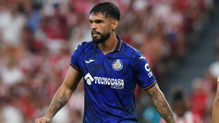 Getafe CF&#039;s Omar Alderete during La Liga match. August 15,2024. (Photo by Acero/Alter Photos/Sipa USA)
2024.08.15 Bilbao
pilka nozna liga hiszpanska
Athletic Bilbao - Getafe CF
Foto Acero/Alter Photos/SIPA USA/PressFocus

!!! POLAND ONLY !!!