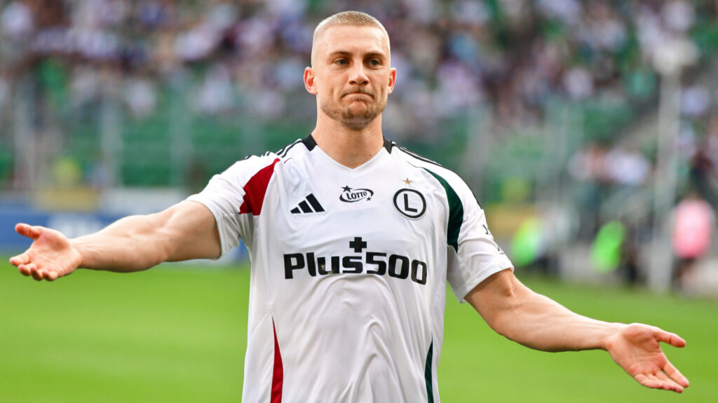 2024.08.18 Warszawa
pilka nozna PKO Ekstraklasa sezon 2024/2025
Legia Warszawa - Radomiak Radom
N/z Blaz Kramer
Foto Pawel Bejnarowicz / PressFocus

2024.08.18 Warsaw
Football - Polish PKO Ekstraklasa season 2024/2025
Legia Warszawa - Radomiak Radom
Blaz Kramer
Credit: Pawel Bejnarowicz / PressFocus