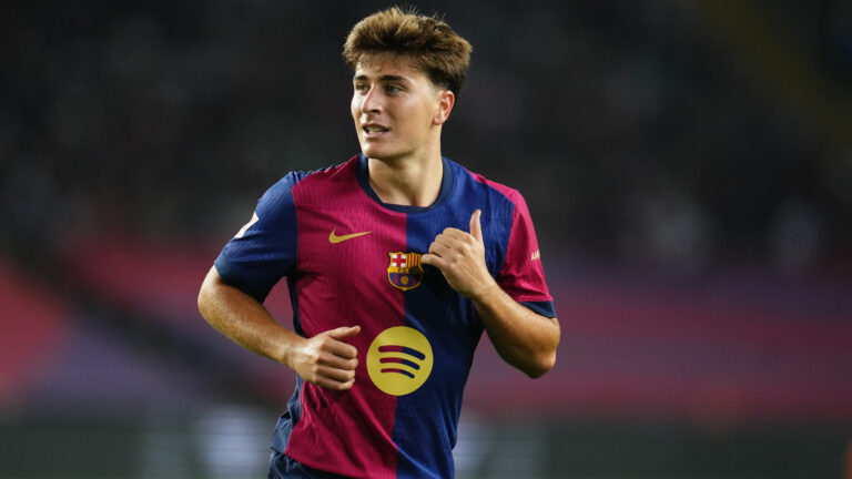 Pablo Torre of FC Barcelona during the La Liga EA Sports match between FC Barcelona and Getafe CF played at Lluis Companys Stadium on September 25, 2024 in Barcelona, Spain. (Photo by Bagu Blanco / PRESSINPHOTO)
2024.09.25 Barcelona
pilka nozna liga hiszpanska
FC Barcelona - Getafe CF
Foto pressinphoto/SIPA USA/PressFocus

!!! POLAND ONLY !!!