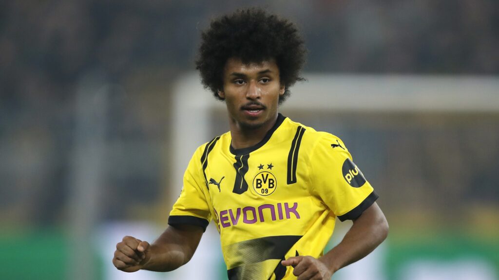 10/1/2024 - DORTMUND - Karim Adeyemi of Borussia Dortmund during the UEFA Champions League match between Borussia Dortmund and Celtic FC at the Signal Iduna Park on Oct. 01, 2024 in Dortmund, Germany. ANP | Hollandse Hoogte | BART STOUTJESDIJK /ANP/Sipa USA
2024.10.01 Dortmund
pilka nozna Liga Mistrzow
Borussia Dortmund - Celtic Glasgow
Foto ANP/SIPA USA/PressFocus

!!! POLAND ONLY !!!