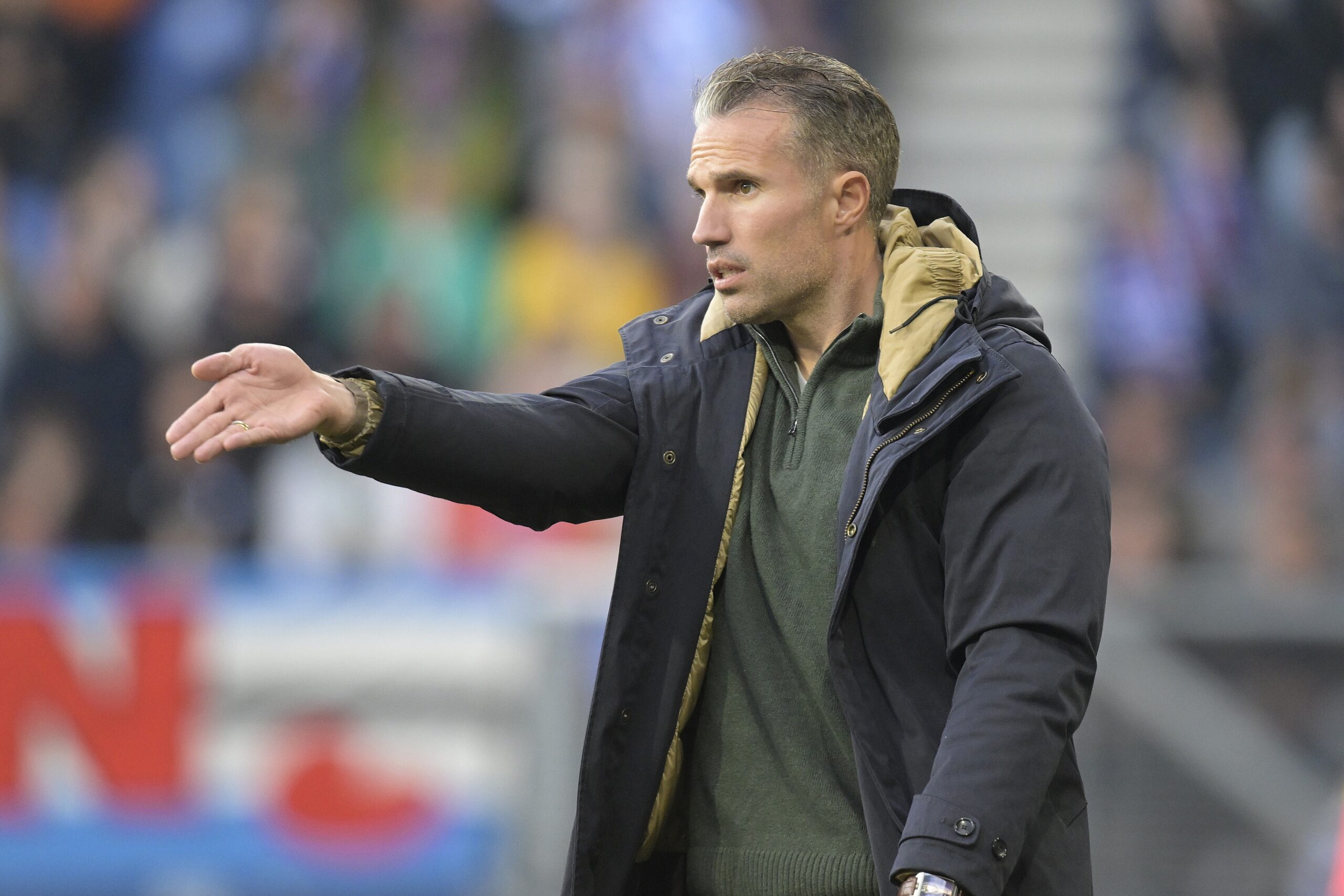 HEERENVEEN, 06-10-2024, Abe Lenstra Stadion, football, Dutch Eredivisie, season 2024 / 2025, Heerenveen - PEC Zwolle, SC Heerenveen trainer coach Robin van Persie (Photo by Pro Shots/Sipa USA)
2024.10.06 Heerenveen
pilka nozna liga holenderska
SC Heerenveen - PEC Zwolle
Foto Pro Shots Photo Agency/SIPA USA/PressFocus

!!! POLAND ONLY !!!