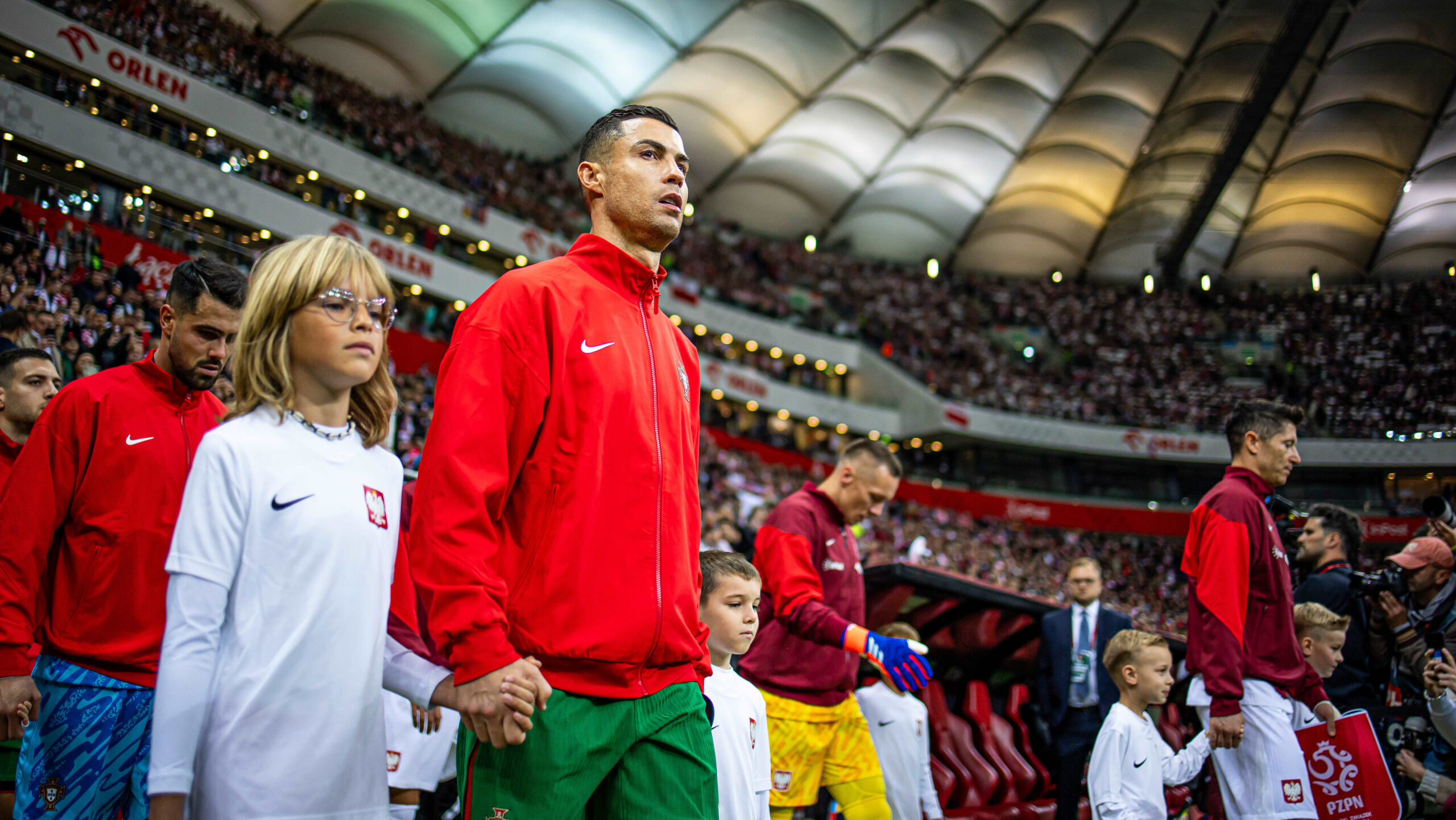 12.10.2024 WARSZAWA, PILKA NOZNA (FOOTBALL), LIGA NARODOW UEFA ( UEFA NATIONS LEAGUE ), POLAND - PORTUGAL MECZ POLSKA - PORTUGALIA  NZ  CRISTIANO RONALDO
FOTO LUKASZ SKWIOT/CYFRASPORT