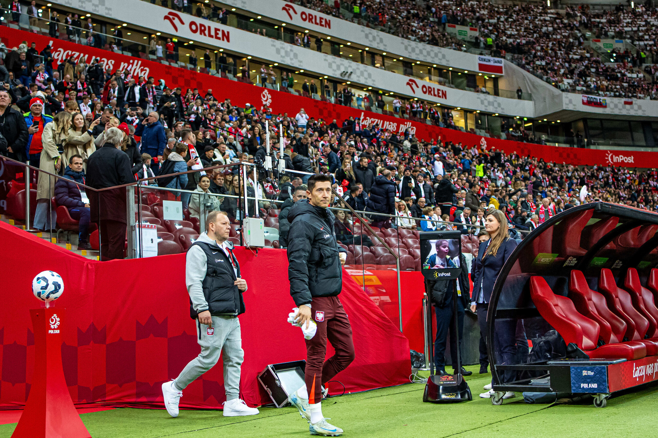 15.10.2024 WARSZAWA, PILKA NOZNA (FOOTBALL), LIGA NARODOW UEFA ( UEFA NATIONS LEAGUE ), POLAND - CROATIA MECZ POLSKA - CHORWACJA  NZ  ROBERT LEWANDOWSKI
FOTO LUKASZ SKWIOT/CYFRASPORT