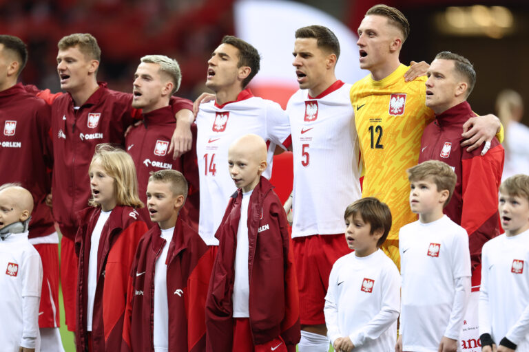 2024.10.15 Warszawa Pilka nozna Liga Narodow UEFA Polska - Chorwacja N/z Pawel Dawidowicz Jakub Kaminski Jakub Kiwior Jan Bednarek Marcin Bulka Piotr Zielinski hymn druzyna Foto Piotr Matusewicz / PressFocus

2024.10.15 Warszawa
Football UEFA Nations League
Poland - Croatia
Pawel Dawidowicz Jakub Kaminski Jakub Kiwior Jan Bednarek Marcin Bulka Piotr Zielinski hymn druzyna 
Credit: Piotr Matusewicz / PressFocus