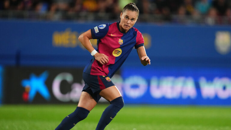 ESP: FC Barcelona, Barca v Hammarby. UEFA Womens Champions League match. Ewa Pajor of FC Barcelona during the UEFA Womens Champions League match, Group D, date 2, between FC Barcelona and Hammarby played at Johan Cruyff Stadium on October 16, 2024 in Barcelona Spain. kpng Copyright: xBaguxBlancox/xPRESSINPHOTOx PS_241016_BAR_HAM_047
2024.10.16 Barcelona
pilka nozna kobiet liga mistrzyn
FC Barcelona - Hammarby
Foto IMAGO/PressFocus

!!! POLAND ONLY !!!