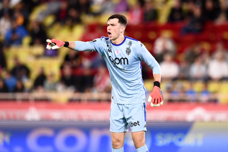 01 Radoslaw MAJECKI (asm) during the Ligue 1 McDonald&#039;s match between Monaco and Lille on October 18, 2024 at Stade Louis II, in Monaco, Monaco. (Photo by Philippe Lecoeur/FEP/Icon Sport/Sipa USA)
2024.10.18 Monako
pilka nozna liga francuska
AS Monaco - Lille OSC
Foto Philippe Lecoeur/FEP/Icon Sport/SIPA USA/PressFocus

!!! POLAND ONLY !!!