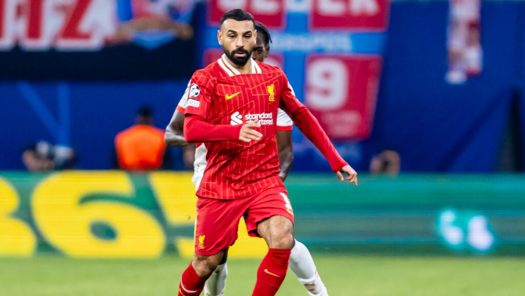 2024.10.23 Lipsk
pilka nozna UEFA Liga Mistrzow sezon 2024/2025
RB Lipsk - Liverpool
N/z Mohamed Salah
Foto Mateusz Porzucek PressFocus

2024.10.23 Lipsk
Leipzig Football - UEFA Champions League season 2024/2025 RB Leipzig - Liverpool FC
RB Lipsk - Liverpool
Mohamed Salah
Credit: Mateusz Porzucek PressFocus