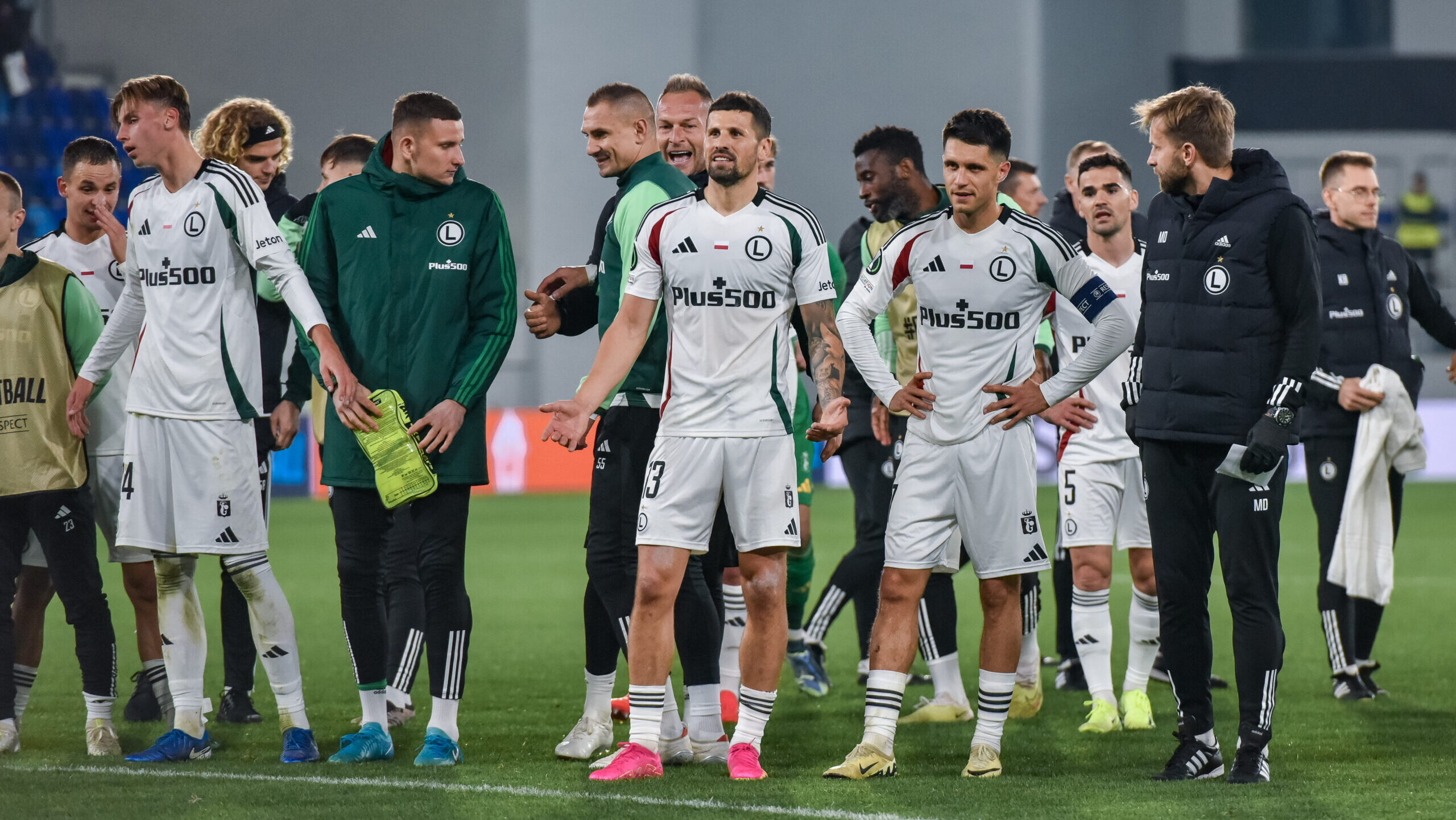 2024.10.24 Backa Topola Serbia 
pilka nozna Liga Konferencji UEFA
FK TSC Backa Topola - Legia Warszawa
N/z Jan Ziolkowski Gabriel Kobyulak Artur Jedrzejczyk Pawel Wszolek Bartosz kapustka
Foto Wojciech Dobrzynski / Legionisci.com / PressFocus

2024.10.24 Backa Topola Serbia 
football UEFA Conference league
FK TSC Backa Topola - Legia Warsaw

Credit: Wojciech Dobrzynski / Legionisci.com / PressFocus