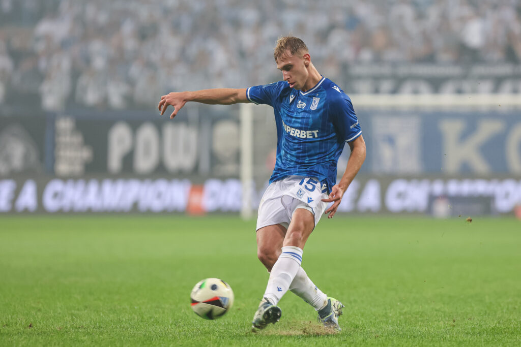 2024.10.26 Poznan
Pilka nozna Ekstraklasa sezon 2024/2025
Lech Poznan - Radomiak Radom
N/z Michal Gurgul
Foto Pawel Jaskolka / PressFocus

2024.10.26 Poznan
Football Polish Ekstraklasa season 2024/2025
Lech Poznan - Radomiak Radom
Credit: Pawel Jaskolka / PressFocus