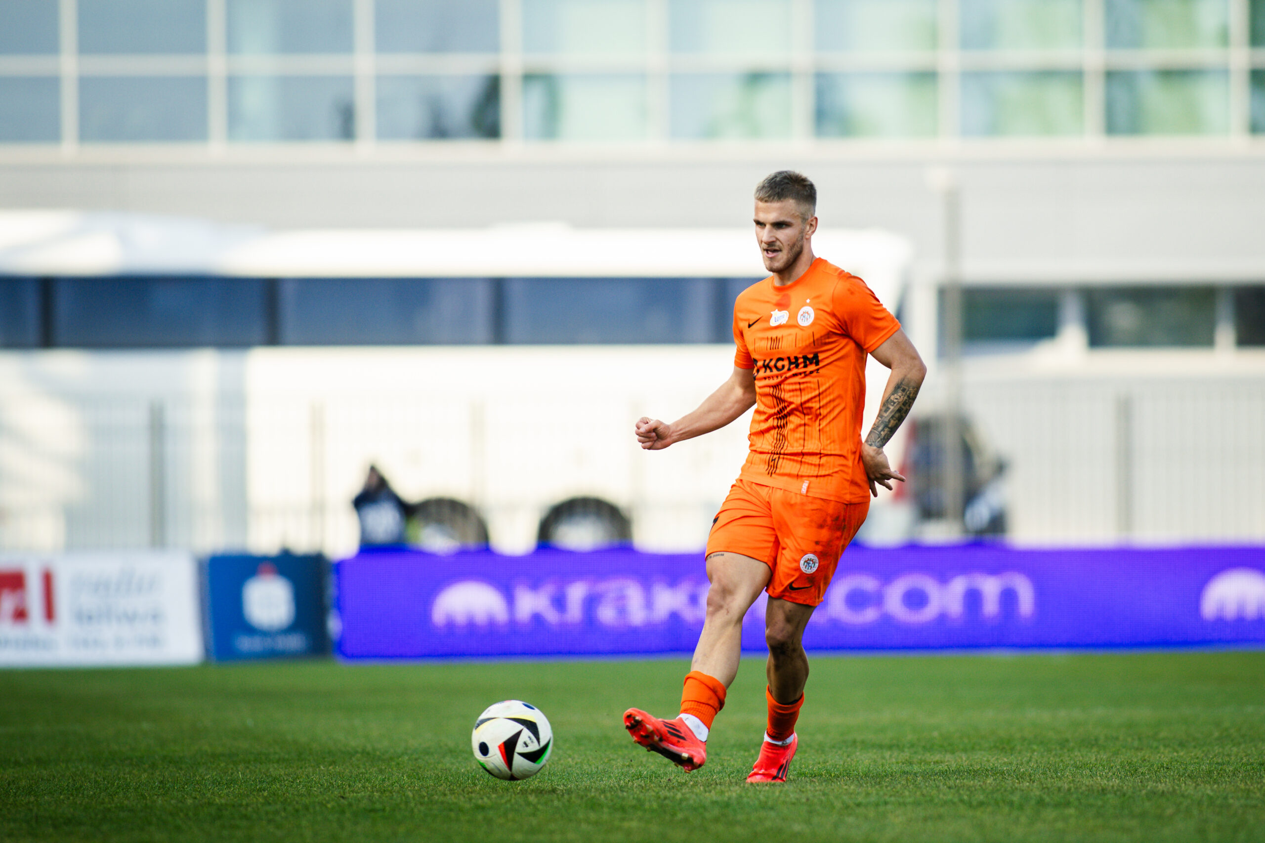 2024.10.27 Mielec
Pilka nozna PKO Ekstraklasa 2024/2025
Stal Mielec - Zaglebie Lubin
N/z Marek Mroz
Foto Marta Badowska / PressFocus

2024.10.27 Mielec
Football Polish PKO Ekstraklasa Season 2024/2025
Marek Mroz
Credit: Marta Badowska / PressFocus