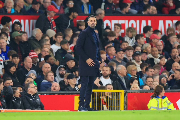 Manchester United, ManU v Leicester City EFL Cup 30/10/2024. Ruud van Nistelrooy the interim Manchester United manager during the EFL Cup match between Manchester United and Leicester City at Old Trafford, Manchester, England on 30 October 2024. Manchester Old Trafford Greater Manchester England Editorial use only DataCo restrictions apply See www.football-dataco.com , Copyright: xConorxMolloyx PSI-20709-0120
2024.10.30 Manchester
pilka nozna puchar ligi angielskiej
Manchester United - Leicester
Foto IMAGO/PressFocus

!!! POLAND ONLY !!!