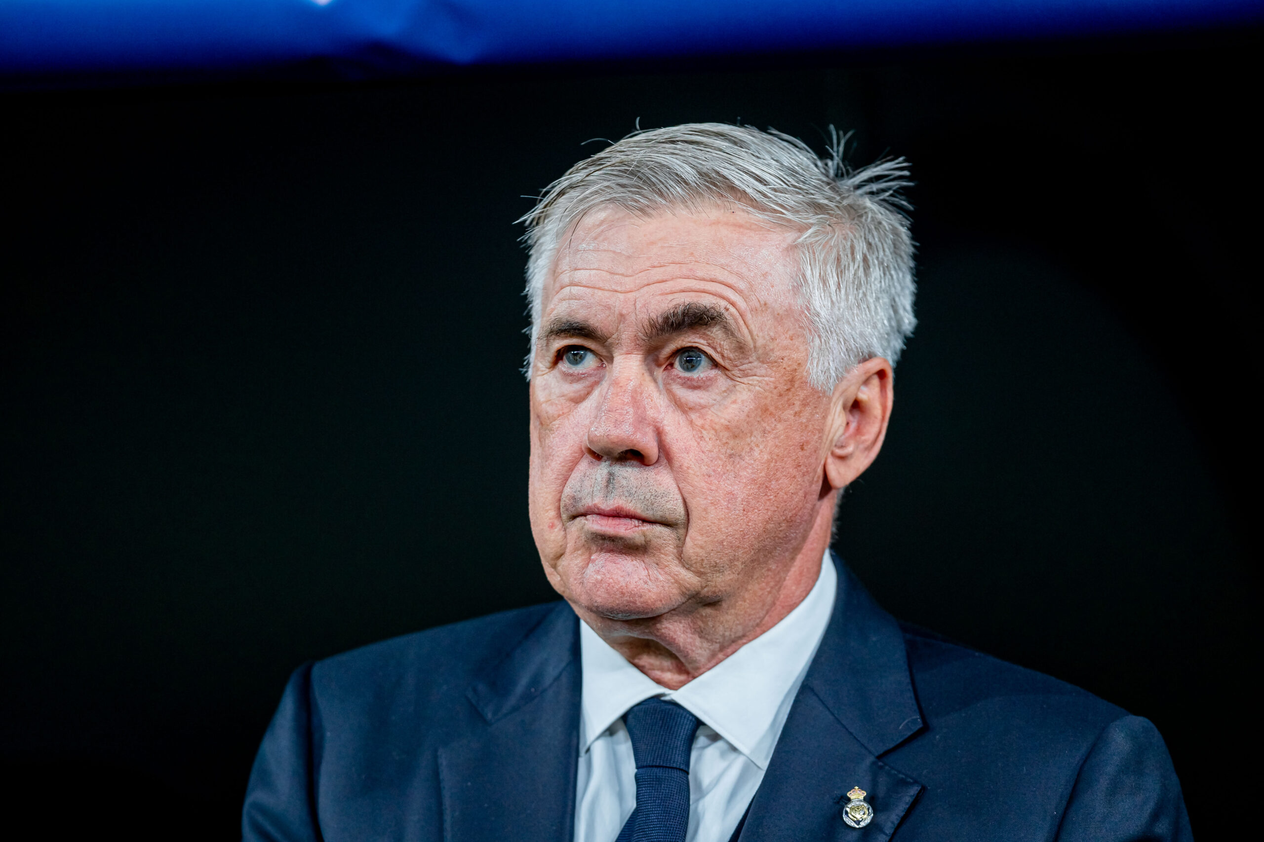 2024.11.05 Madryt
pilka nozna UEFA Liga Mistrzow sezon 2024/2025
Real Madryt - AC Milan
N/z trener coach Carlo Ancelotti
Foto Mateusz Porzucek PressFocus

2024.11.05 Madryt
Football - UEFA Champions League season 2024/2025 Madrid Real Madrid Estadio Santiago Bernabéu
Real Madryt - AC Milan
trener coach Carlo Ancelotti
Credit: Mateusz Porzucek PressFocus