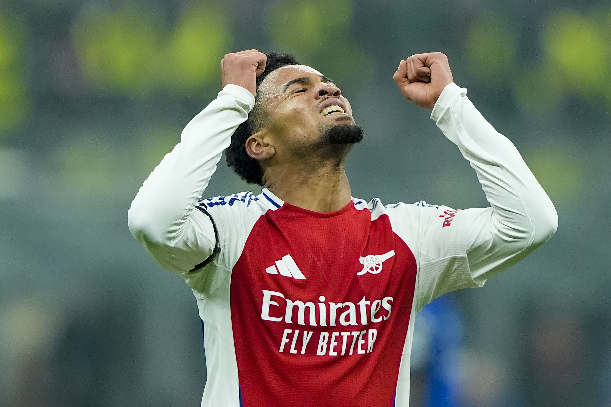 Ethan Nwaneri of Arsenal FC looks dejected during the UEFA Champions League match at San Siro, Milan
Picture by Giuseppe Maffia/Focus Images Ltd +39 331 626 8035
06/11/2024
2024.11.06 Mediolan
Pilka nozna liga mistrzow
Inter Mediolan - Arsenal Londyn
Foto Giuseppe Maffia/Focus Images/MB Media/PressFocus

!!! POLAND ONLY !!!