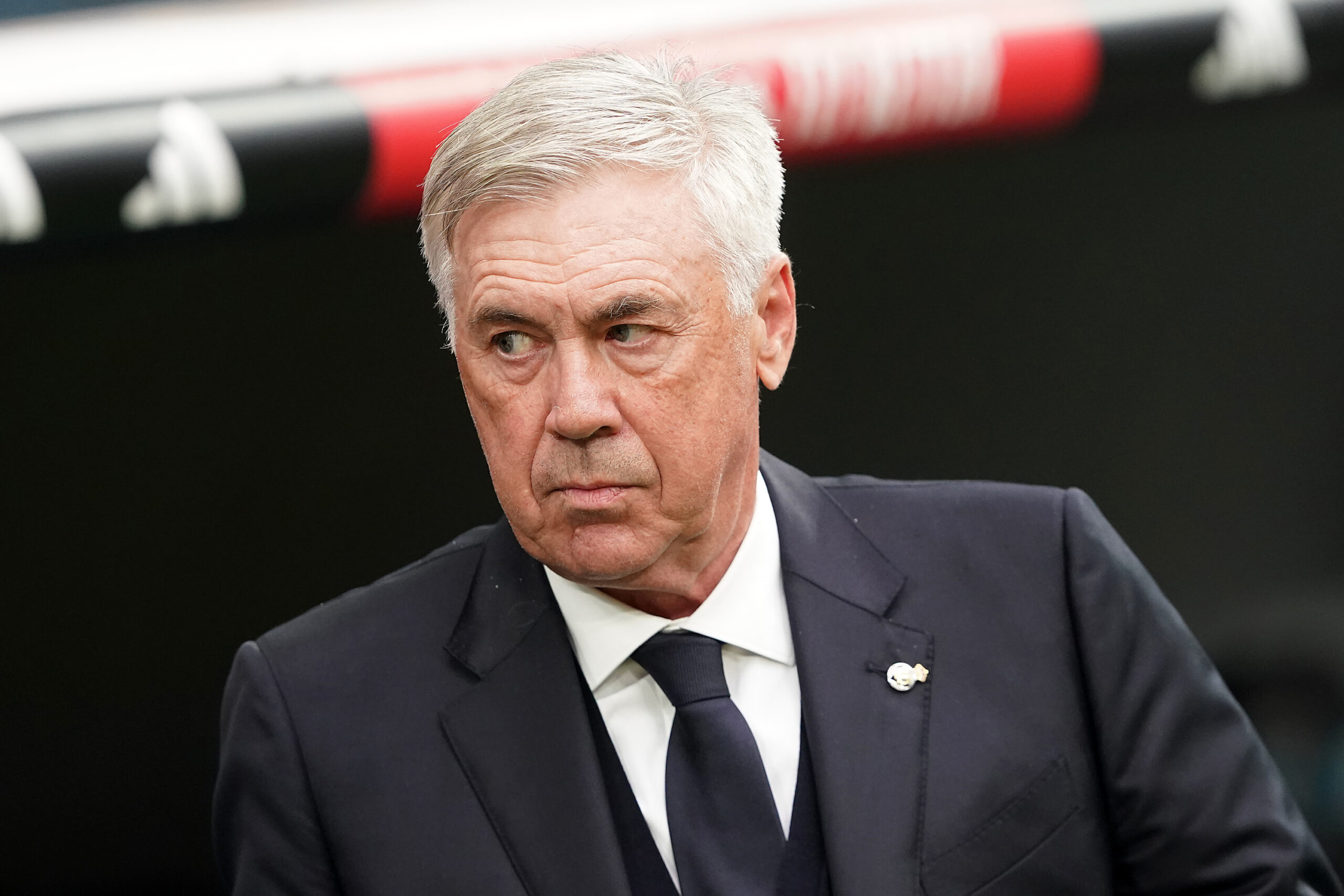 Real Madrid&#039;s coach Carlo Ancelotti during La Liga match. November 9, 2024. (Photo by Acero/Alter Photos/Sipa USA)
2024.11.09 Madryt
pilka nozna liga hiszpanska
Real Madryt - Osasuna Pampeluna
Foto Acero/Alter Photos/SIPA USA/PressFocus

!!! POLAND ONLY !!!