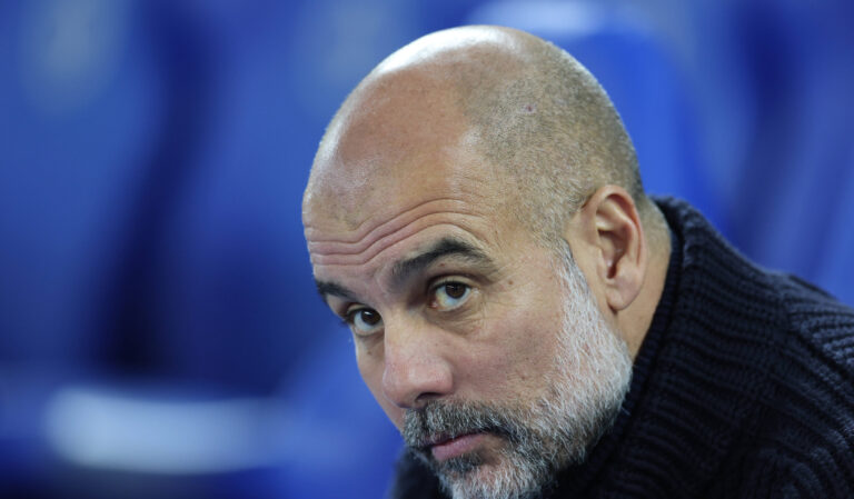 Brighton and Hove, England, 9th November 2024. Pep Guardiola, head coach of Manchester City before the Premier League match at the AMEX Stadium, Brighton and Hove. Picture credit should read: PaunTerry / Sportimage EDITORIAnUSE ONLY. No use with unauthorised audio, video, data, fixture lists, club/league logos or live services. Online in-match use limited to 120 images, no video emulation. No use in betting, games or single club/league/player publications. SPI-3444-0002
2024.11.09 
pilka nozna
liga angielska
Foto IMAGO/PressFocus

!!! POLAND ONLY !!!