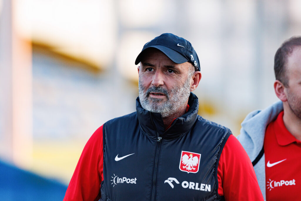 Michal Probierz (Poland) seen during the First training day of Polish National team camp before game against Portugal at Estadio de Sao Miguel. (Photo by Maciej Rogowski / SOPA Images/Sipa USA)
2024.11.11 Gondomar
pilka nozna liga narodow reprezentacja Polski
Zgrupowanie reprezentacji Polski w Portugalii
Foto Maciej Rogowski/SOPA Images/SIPA USA/PressFocus

!!! POLAND ONLY !!!