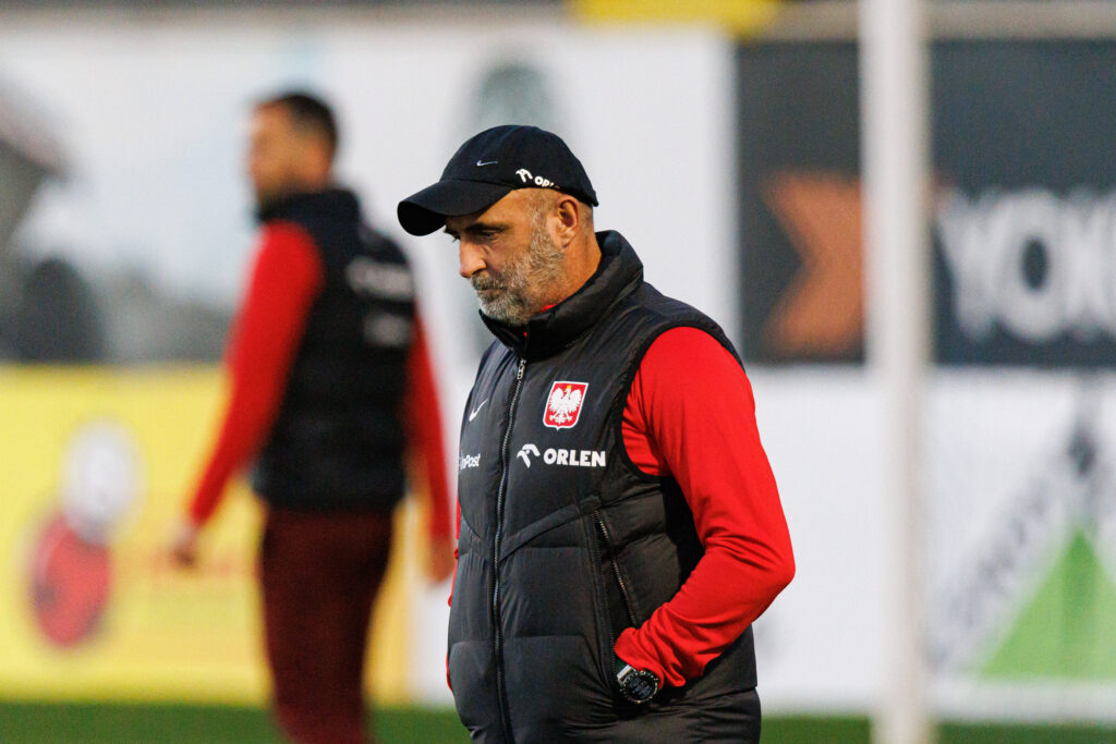 Michal Probierz (Poland) seen during the First training day of Polish National team camp before game against Portugal at Estadio de Sao Miguel. (Photo by Maciej Rogowski / SOPA Images/Sipa USA)
2024.11.11 Gondomar
pilka nozna liga narodow reprezentacja Polski
Zgrupowanie reprezentacji Polski w Portugalii
Foto Maciej Rogowski/SOPA Images/SIPA USA/PressFocus

!!! POLAND ONLY !!!