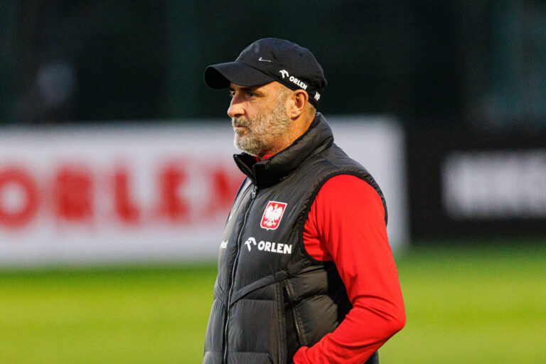 Michal Probierz (Poland) seen during the First training day of Polish National team camp before game against Portugal at Estadio de Sao Miguel. (Photo by Maciej Rogowski / SOPA Images/Sipa USA)
2024.11.11 Gondomar
pilka nozna liga narodow reprezentacja Polski
Zgrupowanie reprezentacji Polski w Portugalii
Foto Maciej Rogowski/SOPA Images/SIPA USA/PressFocus

!!! POLAND ONLY !!!