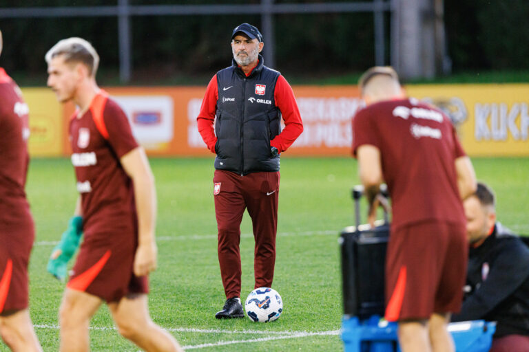 Michal Probierz (Poland) seen during the First training day of Polish National team camp before game against Portugal at Estadio de Sao Miguel. (Photo by Maciej Rogowski / SOPA Images/Sipa USA)
2024.11.11 Gondomar
pilka nozna liga narodow reprezentacja Polski
Zgrupowanie reprezentacji Polski w Portugalii
Foto Maciej Rogowski/SOPA Images/SIPA USA/PressFocus

!!! POLAND ONLY !!!