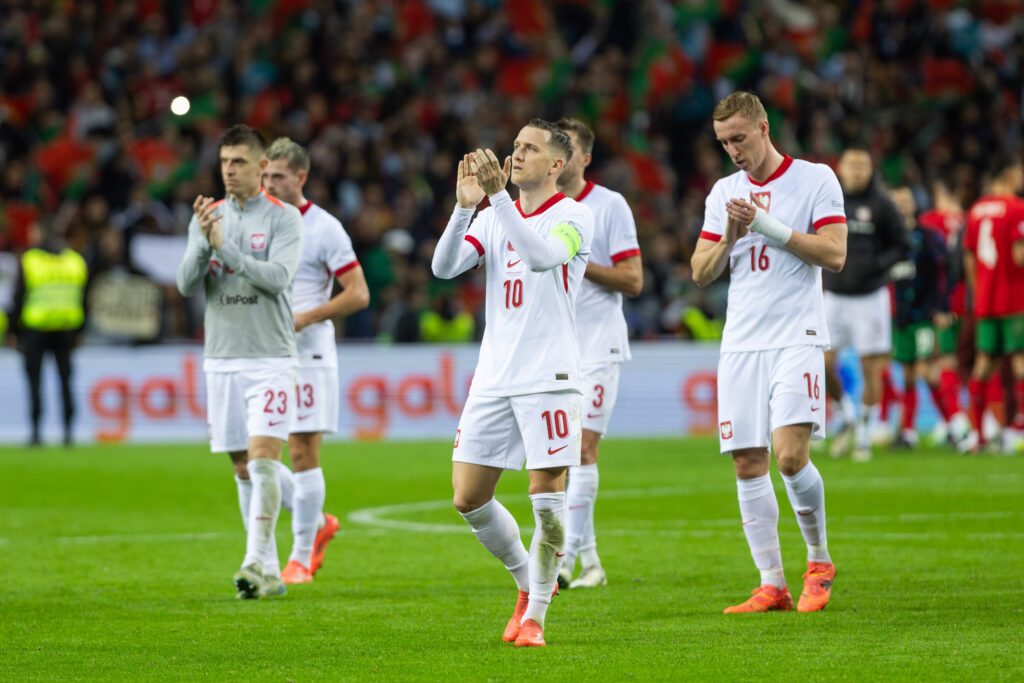 2024.11.15 Porto
pilka nozna UEFA Liga Narodow
Portugalia - Polska
N/z Piotr Zielinski, Krzysztof Piatek, Adam Buksa, Taras Romanczuk, Jakub Kaminski
Foto Marcin Karczewski / PressFocus

2024.11.15 Porto
Football - UEFA Nations League
Portugal - Poland
Piotr Zielinski, Krzysztof Piatek, Adam Buksa, Taras Romanczuk, Jakub Kaminski
Credit: Marcin Karczewski / PressFocus