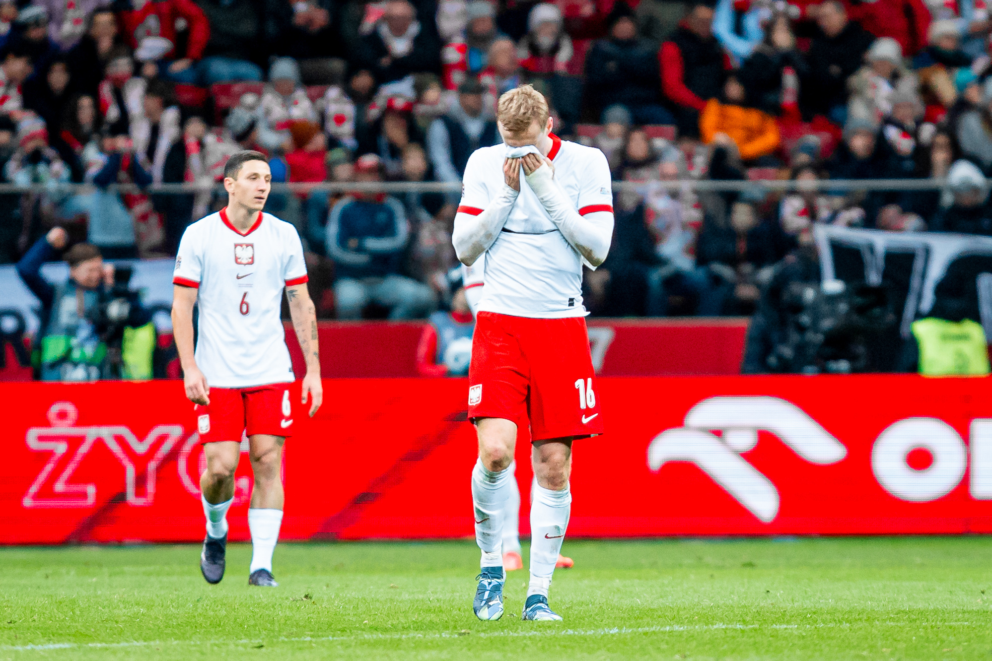 2024.11.18 Warszawa
pilka nozna UEFA Liga Narodow
Polska - Szkocja
N/z Adam Buksa przegrana
Foto Mateusz Porzucek PressFocus

2024.11.18 Warszawa
Football - UEFA Nations League Warsaw Poland Scotland
Polska - Szkocja
Adam Buksa przegrana
Credit: Mateusz Porzucek PressFocus