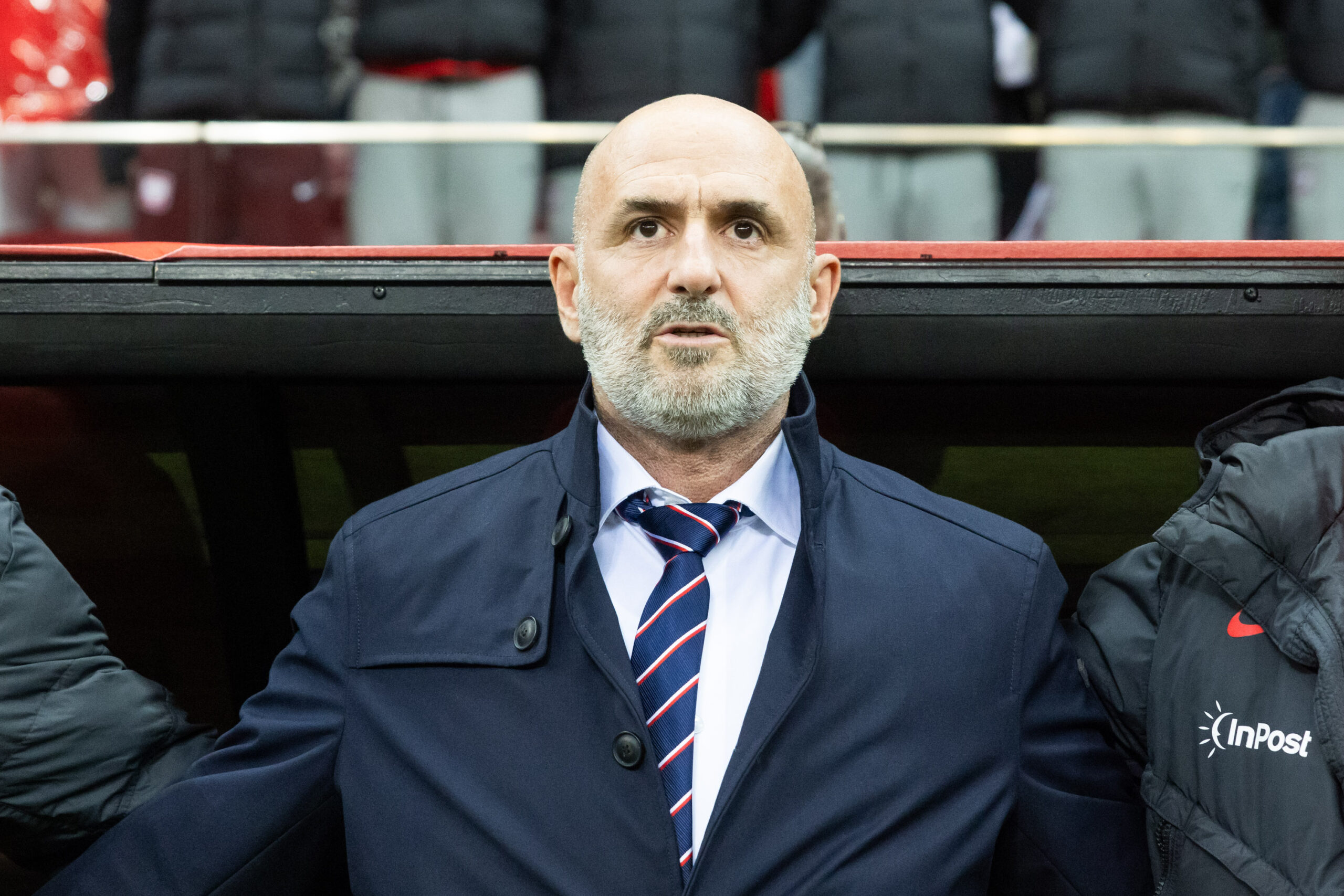 2024.11.18 Warszawa
pilka nozna UEFA Liga Narodow
Polska - Szkocja
N/z Michal Probierz (trener, head coach)
Foto Marcin Karczewski / PressFocus

2024.11.18 Warsaw
Football - UEFA Nations League
Poland - Scotland
Michal Probierz (trener, head coach)
Credit: Marcin Karczewski / PressFocus