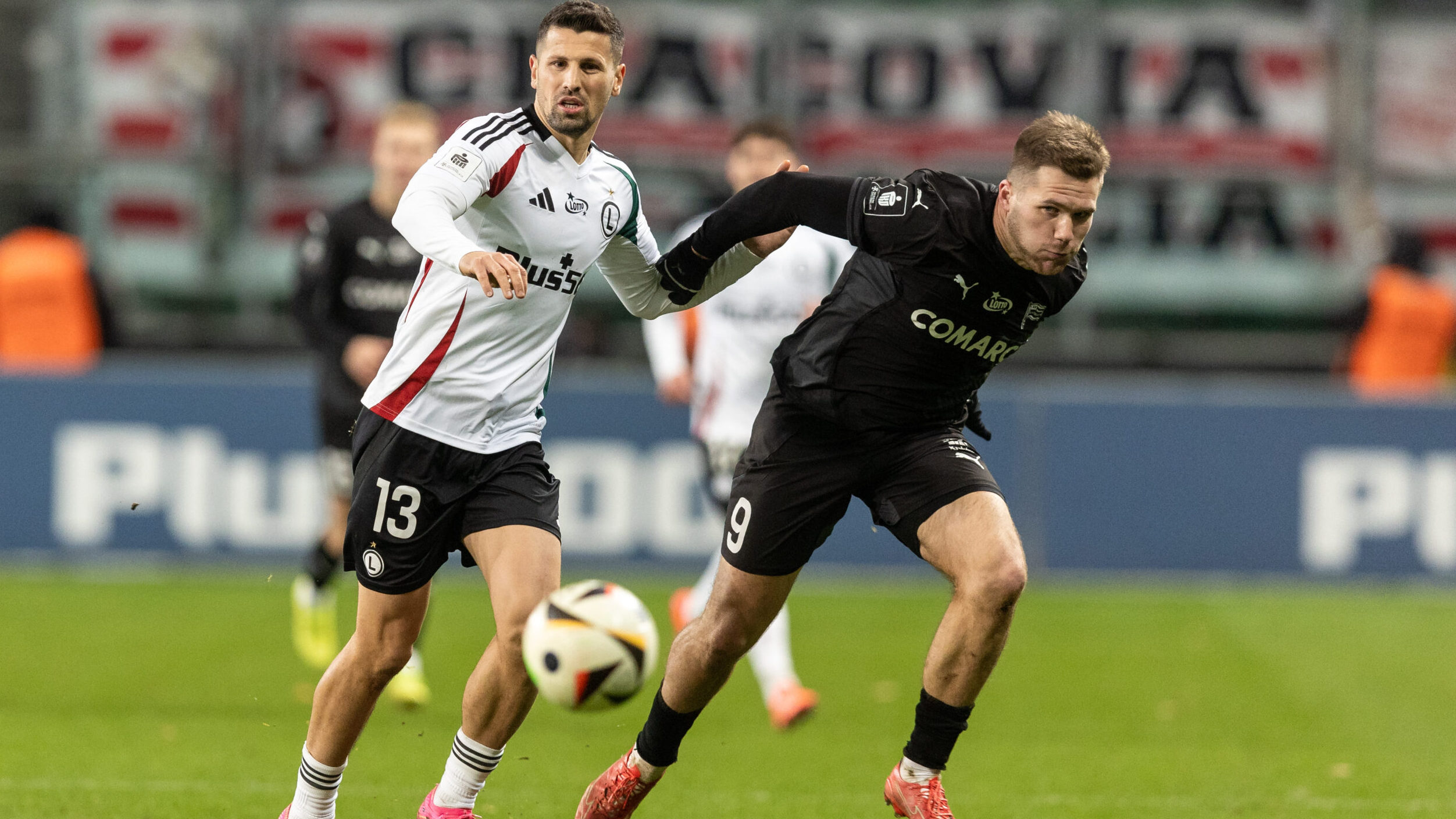 2024.11.23 Warszawa
pilka nozna PKO Ekstraklasa sezon 2024/2025
Legia Warszawa - Cracovia
N/z Pawe? Wszolek (Legia), Benjamin Kallman (Cracovia)
Foto Tomasz Jastrzebowski / Foto Olimpik / PressFocus

2024.11.23 Warszawa
Football - Polish PKO Ekstraklasa season 2024/2025
Legia Warszawa - Cracovia
Pawe? Wszolek (Legia), Benjamin Kallman (Cracovia)
Credit: Tomasz Jastrzebowski / Foto Olimpik / PressFocus