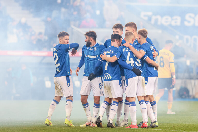 2024.10.23 Poznan
Pilka nozna Ekstraklasa sezon 2024/2025
Lech Poznan - GKS Katowice
N/z Ali Gholizadeh gol radosc bramka Joel Pereira Afonso Sousa Antoni Kozubal
Foto Pawel Jaskolka / PressFocus

2024.10.23 Poznan
Football Polish Ekstraklasa season 2024/2025
Lech Poznan - GKS Katowice
Credit: Pawel Jaskolka / PressFocus