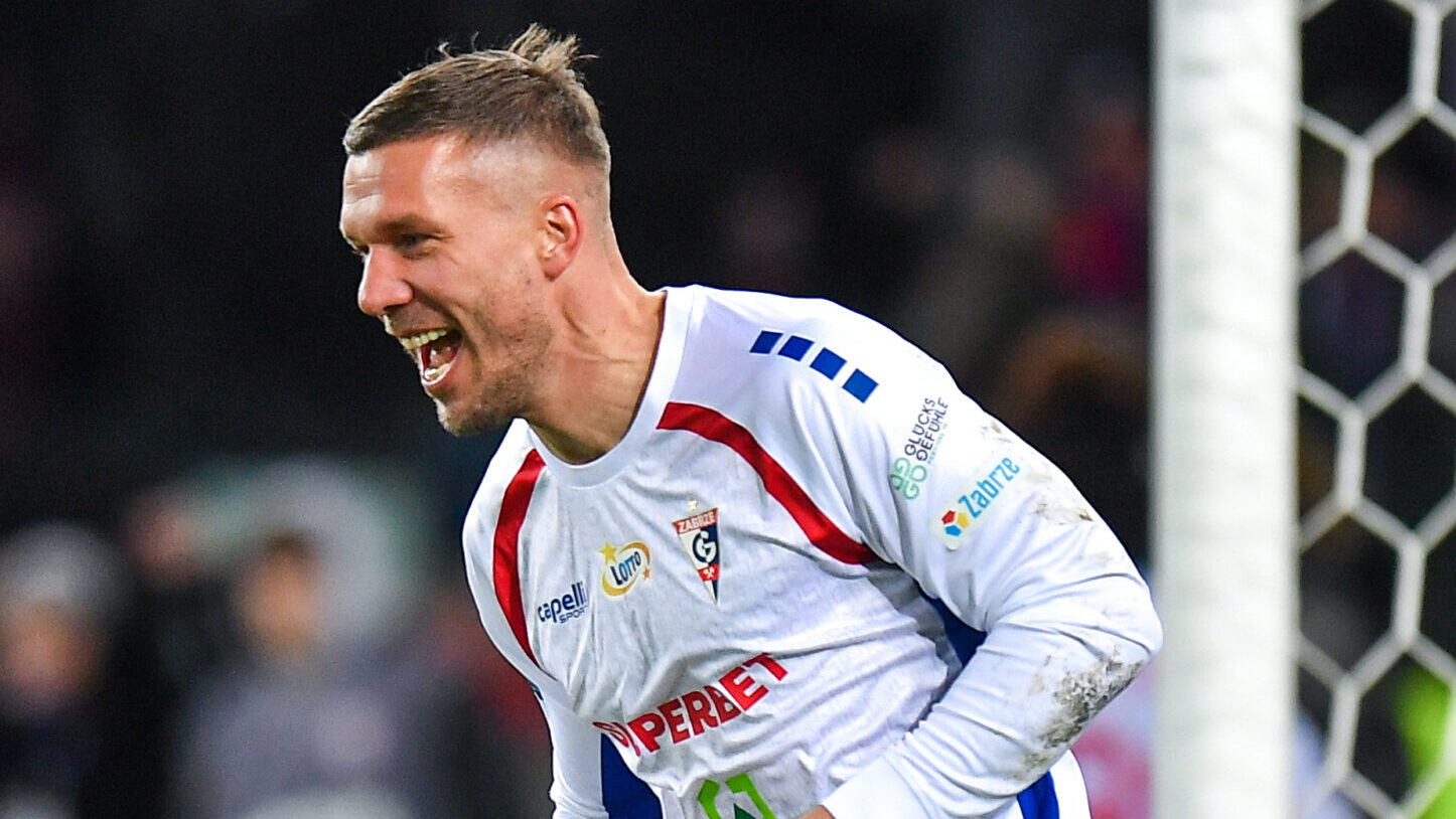 2024.11.24 Zabrze
Pilka nozna PKO BP Ekstraklasa Sezon 2024/2025
Gornik Zabrze - Piast Gliwice
N/z Lukas Podolski, radosc, radosc po golu, radosc po bramce
Foto Marcin Bulanda / PressFocus

2024.11.24 Zabrze
Football Polish PKO BP Ekstraklasa League Season 2024/2025
Gornik Zabrze - Piast Gliwice
Lukas Podolski, radosc, radosc po golu, radosc po bramce
Credit: Marcin Bulanda / PressFocus