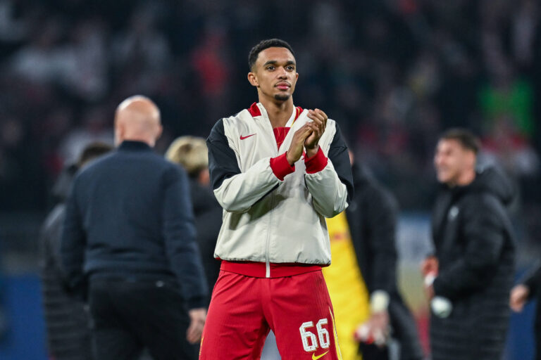 23.10.2024, Fussball, Champions League, 3. Spieltag, Saison 2024/2025, RB Leipzig - Liverpool FC, Trent Alexander-Arnold FC Liverpool., xRHR-FOTO/TKx *** 23 10 2024, Football, Champions League, Matchday 3, Season 2024 2025, RB Leipzig Liverpool FC, Trent Alexander Arnold Liverpool FC , xRHR PHOTO TKx Copyright: RHR-FOTOx RHR-FOTO/TK
2024.10.23 Lipsk
pilka nozna liga mistrzow
RB Lipsk - FC Liverpool
Foto IMAGO/PressFocus

!!! POLAND ONLY !!!