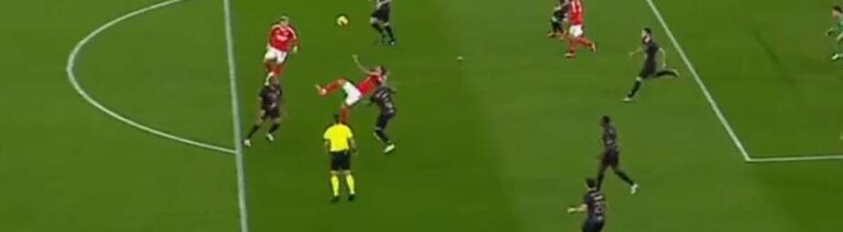 Co za przewrotka! Angel Di Maria z cudowną bramką dla Benfiki [VIDEO]