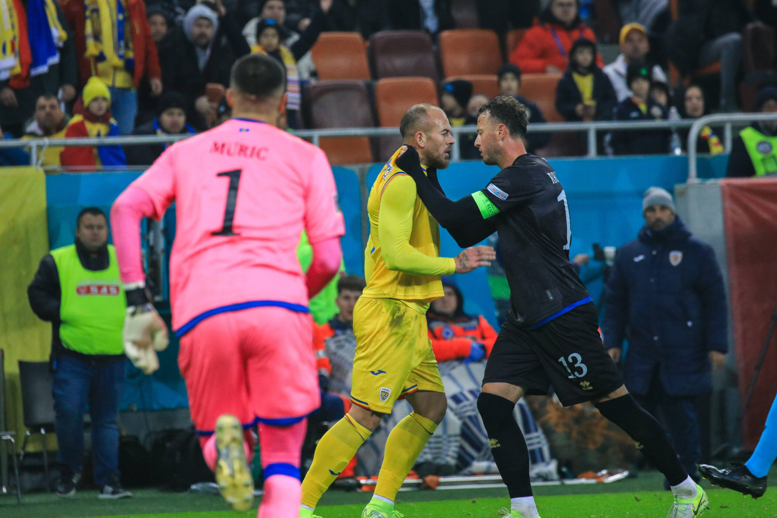 15 novemberr 2024, UEFA Nations League, League phase, Matchday 5,League C,Group C2, Romania vs Kosovo, National Arena Bucharest, Bucharest,Image: 934953131, License: Rights-managed, Restrictions: , Model Release: no, Credit line: Vlad Suheschi / imago sport / Forum