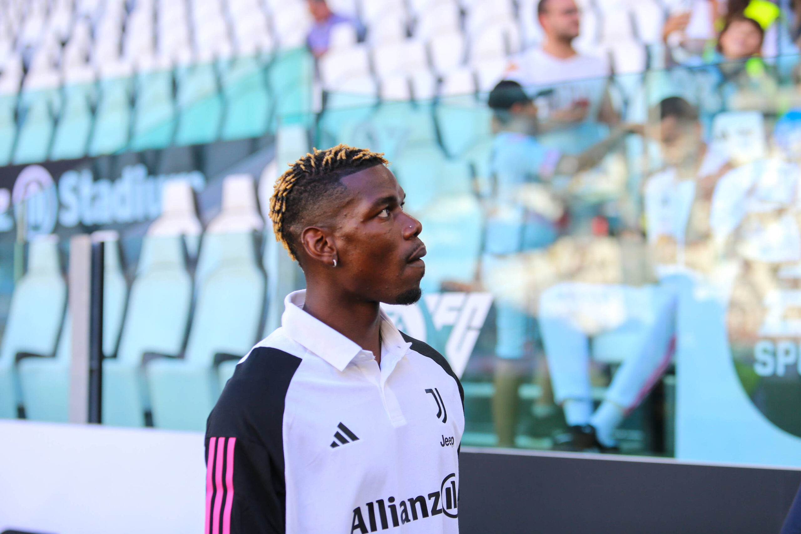 Paul Pogba of Juventus during the pre-season test match between Juventus Fc and Juventus NextGen U23 on 09 August 2023 at Juventus Stadium, Turin, Italy. Photo Nderim Kaceli-Nderim Kaceli/IPA Sport / ipa-ag//IPAPRESSITALY_IPA_IPA39628461/Credit:Nderim Kaceli/IPA Sport //SIPA/2308100831

09.08.2023 Turin
pilka nozna sparing
Juventus FC - Juventus U23 Next Gen
Foto Nderim Kaceli/IPA Sport //SIPA / Sipa / PressFocus 
POLAND ONLY!!