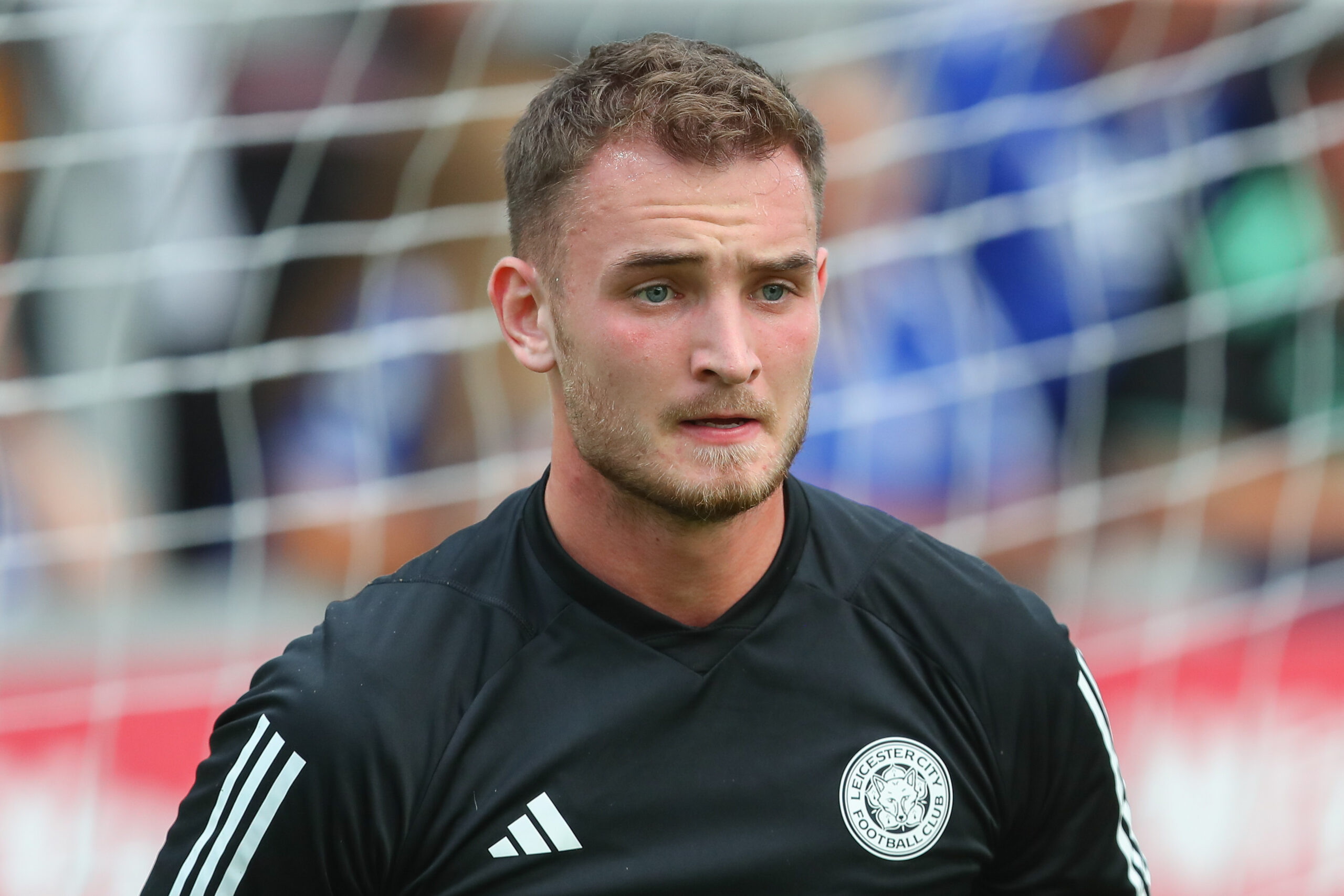 Jakub Stolarczyk #41 of Leicester City during the pre-game warm up ahead of the Carabao Cup match Burton Albion vs Leicester City at Pirelli Stadium, Burton upon Trent, United Kingdom, 9th August 2023

(Photo by Gareth Evans/News Images) in Burton upon Trent, United Kingdom on 8/9/2023. (Photo by Gareth Evans/News Images/Sipa USA)
2023.08.09 Burton upon Trent
pilka nozna Carabao Cup
Burton Albion - Leicester City
Foto Gareth Evans/News Images/SIPA USA/PressFocus

!!! POLAND ONLY !!!