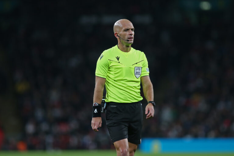 London, November 17th 2023: Portuguese referee Luis Godinho during the UEFA Euro 2024 Qualifier football match between England and Malta at Wembley Stadium, London, England.   (Pedro Soares / SPP) (Photo by Pedro Soares / SPP/Sipa USA)
2023.11.17 Londyn
pilka nozna kwalifikacje do Mistrzostw Europy
Anglia - Malta
Foto Pedro Soares/SPP/SIPA USA/PressFocus

!!! POLAND ONLY !!!