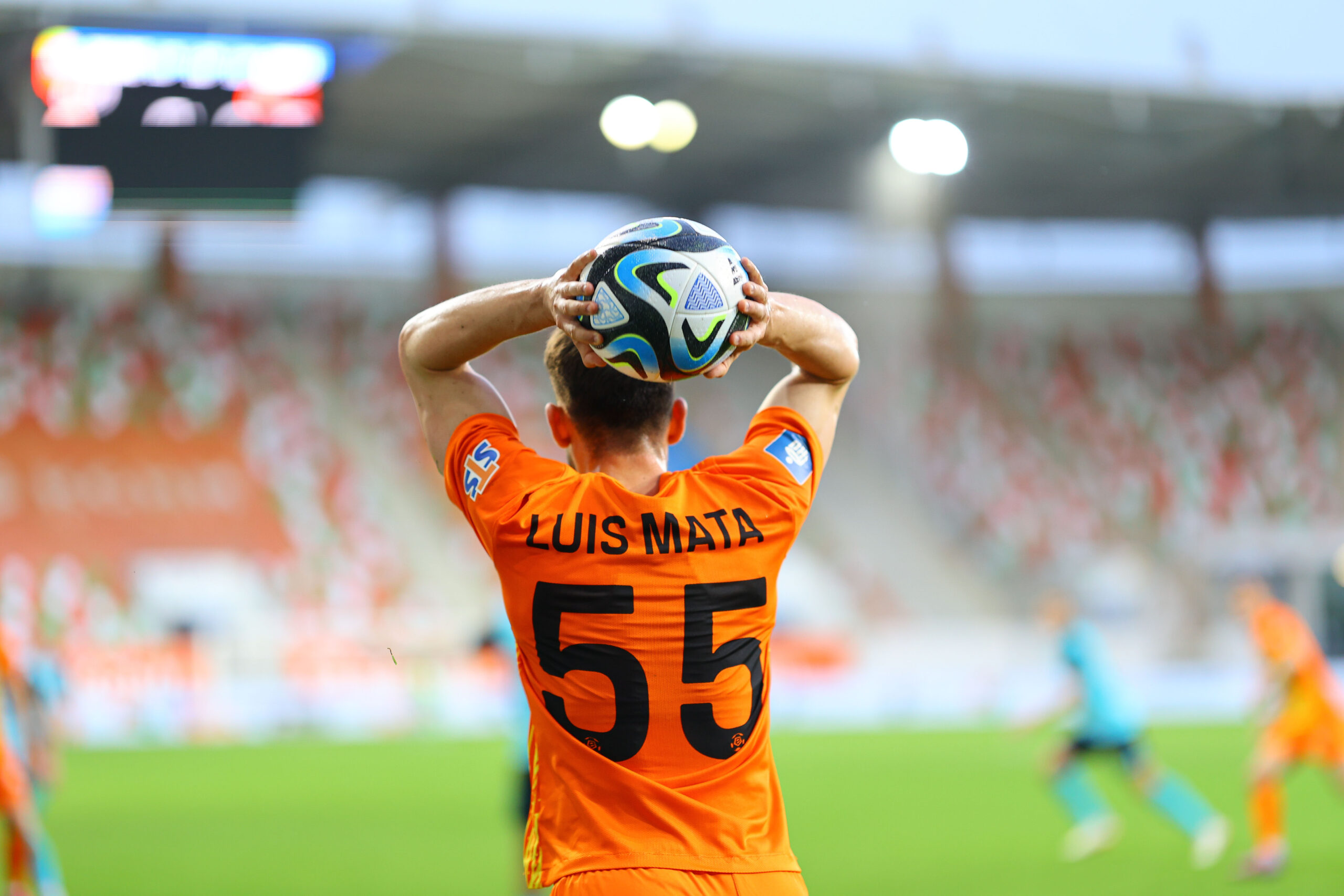 2024.04.08 Lubin
Pilka nozna 
PKO Ekstraklasa 
KGHM Zaglebie Lubin - Gornik Zabrze
N/z Luis Mata
Foto Pawel Andrachiewicz / PressFocus

2024.04.08 Lubin
Football 
Polish PKO Ekstraklasa
KGHM Zaglebie Lubin - Gornik Zabrze
Luis Mata
Credit: Pawel Andrachiewicz / PressFocus