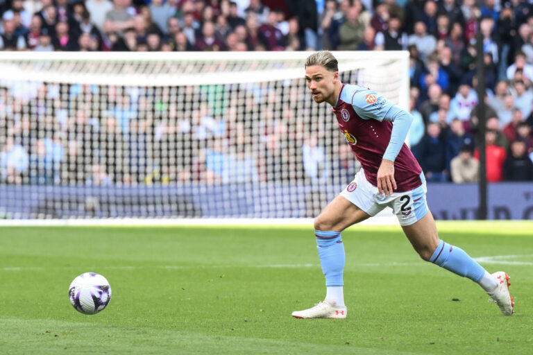 Matty Cash of Aston Villa in action during the Premier League match Aston Villa vs Bournemouth at Villa Park, Birmingham, United Kingdom, 21st April 2024

(Photo by Craig Thomas/News Images) in ,  on 4/21/2024. (Photo by Craig Thomas/News Images/Sipa USA)
2024.04.21 Birmingham
Pilka nozna , liga angielska
Aston Villa - AFC Bournemouth
Foto Craig Thomas/News Images/SIPA USA/PressFocus

!!! POLAND ONLY !!!