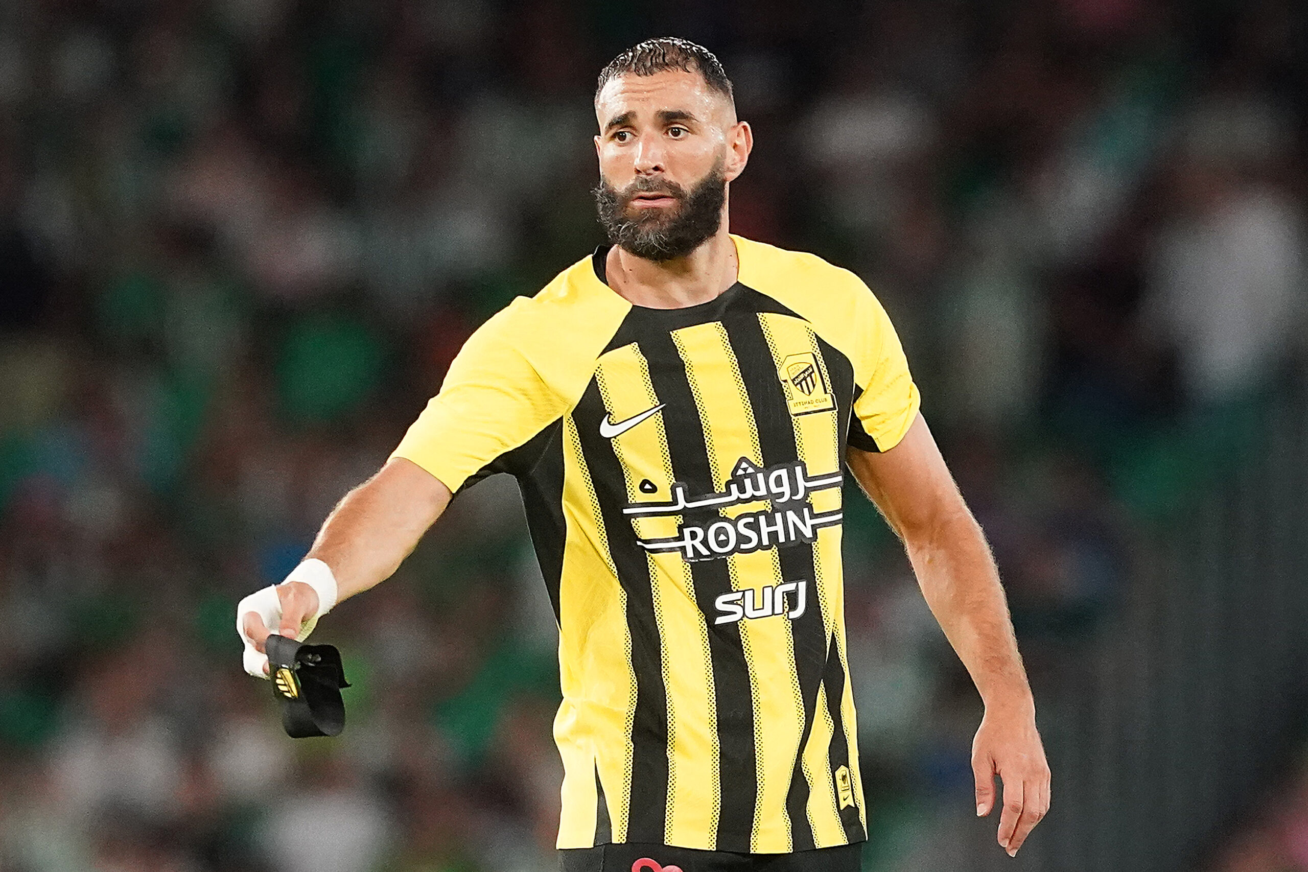 Al-Ittihad&#039;s Karim Benzema during friendly match. August 3,2024. (Photo by Acero/Alter Photos/Sipa USA)
2024.08.03 Sewilla
pilka nozna sparing mecz towarzyski
Betis Sewilla - Al-Ittihad
Foto AceroAlter Photos/SIPA USA/PressFocus

!!! POLAND ONLY !!!