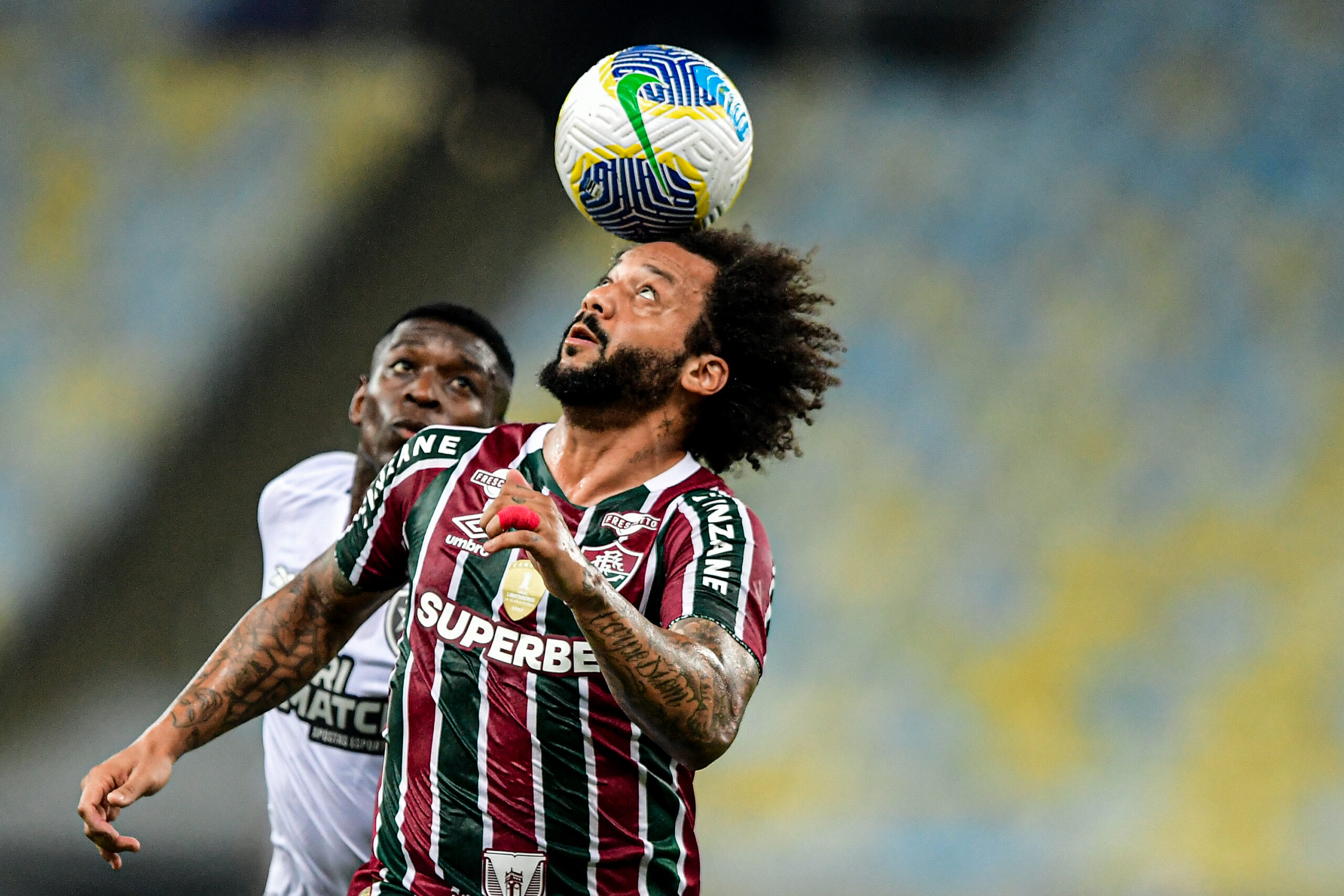 RJ - RIO DE JANEIRO - 09/21/2024 - BRAZILIAN A 2024, FLUMINENSE x BOTAFOGO - Marcelo, Fluminense player during the match against Botafogo at the Maracana stadium for the Brazilian A 2024 championship. Photo: Thiago Ribeiro/AGIF (Photo by Thiago Ribeiro/AGIF/Sipa USA)
2024.09.21 Rio de Janeiro
pilka nozna liga brazylijska
Fluminense - Botafogo FR
Foto Thiago Ribeiro/AGIF/SIPA USA/PressFocus

!!! POLAND ONLY !!!