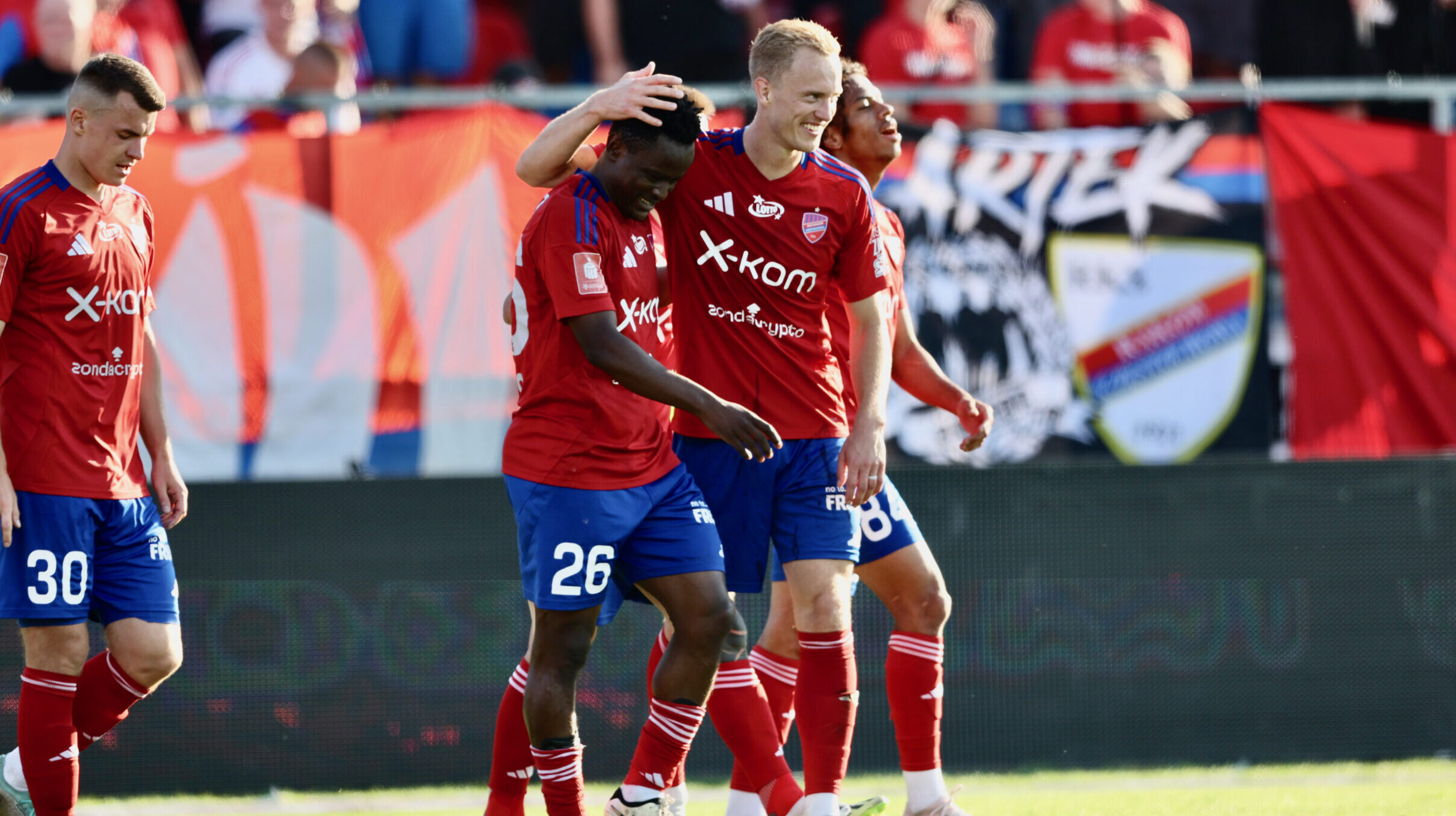 2024.09.22 Czestochowa
pilka nozna PKO Ekstraklasa sezon 2024/2025
Rakow Czestochowa - Zaglebie Lubin  
N/z  Gustav Berggren  , Erick Otieno 
Foto Grzegorz Misiak / PressFocus

2024.09.22 Czestochowa
Football - Polish PKO Ekstraklasa season 2024/2025
Rakow Czestochowa - Zaglebie Lubin 
 Gustav Berggren  , Erick Otieno 
Credit: Grzegorz Misiak / PressFocus