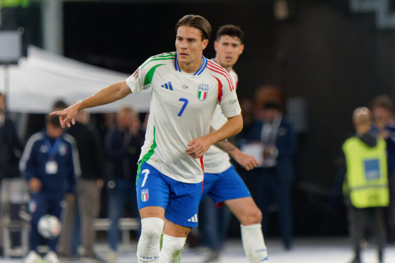 Nicolo Fagioli of Italy  during  Italy vs Belgium, Football UEFA Nations Leage match in Rome, Italy, October 10 2024 (Photo by Emmanuele Mastrodonato/IPA Sport/IPA/Sipa USA)
2024.10.10 Rome
pilka nozna liga narodow
Wlochy - Belgia
Foto IPA/SIPA USA/PressFocus

!!! POLAND ONLY !!!