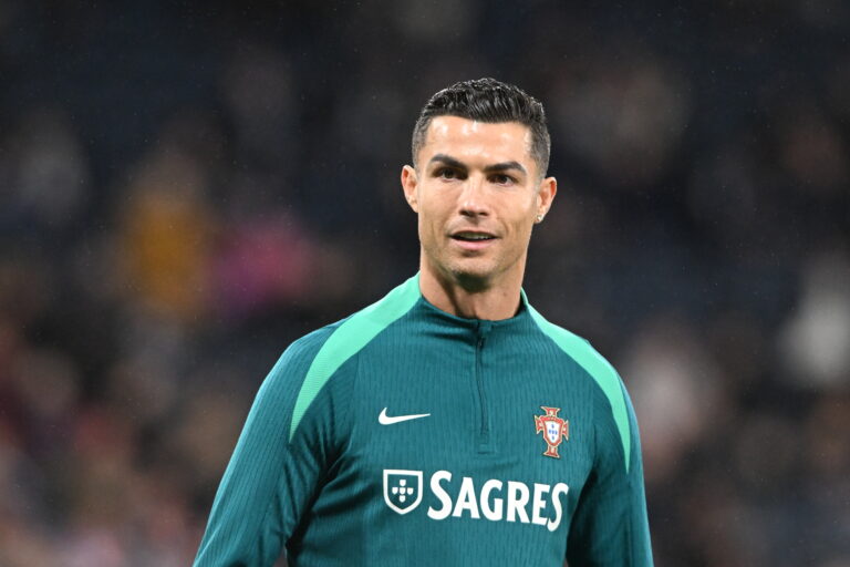 Cristiano Ronaldo of Portugal warms up during the UEFA Nations League Group A match at Hampden Park, Glasgow
Picture by Jamie Johnston/Focus Images Ltd 07714373795
15/10/2024

15.10.2024 Glasgow
pilka nozna liga narodow
Szkocja - Portugalia
Foto Jamie Johnston  / Focus Images / MB Media / PressFocus 
POLAND ONLY!!