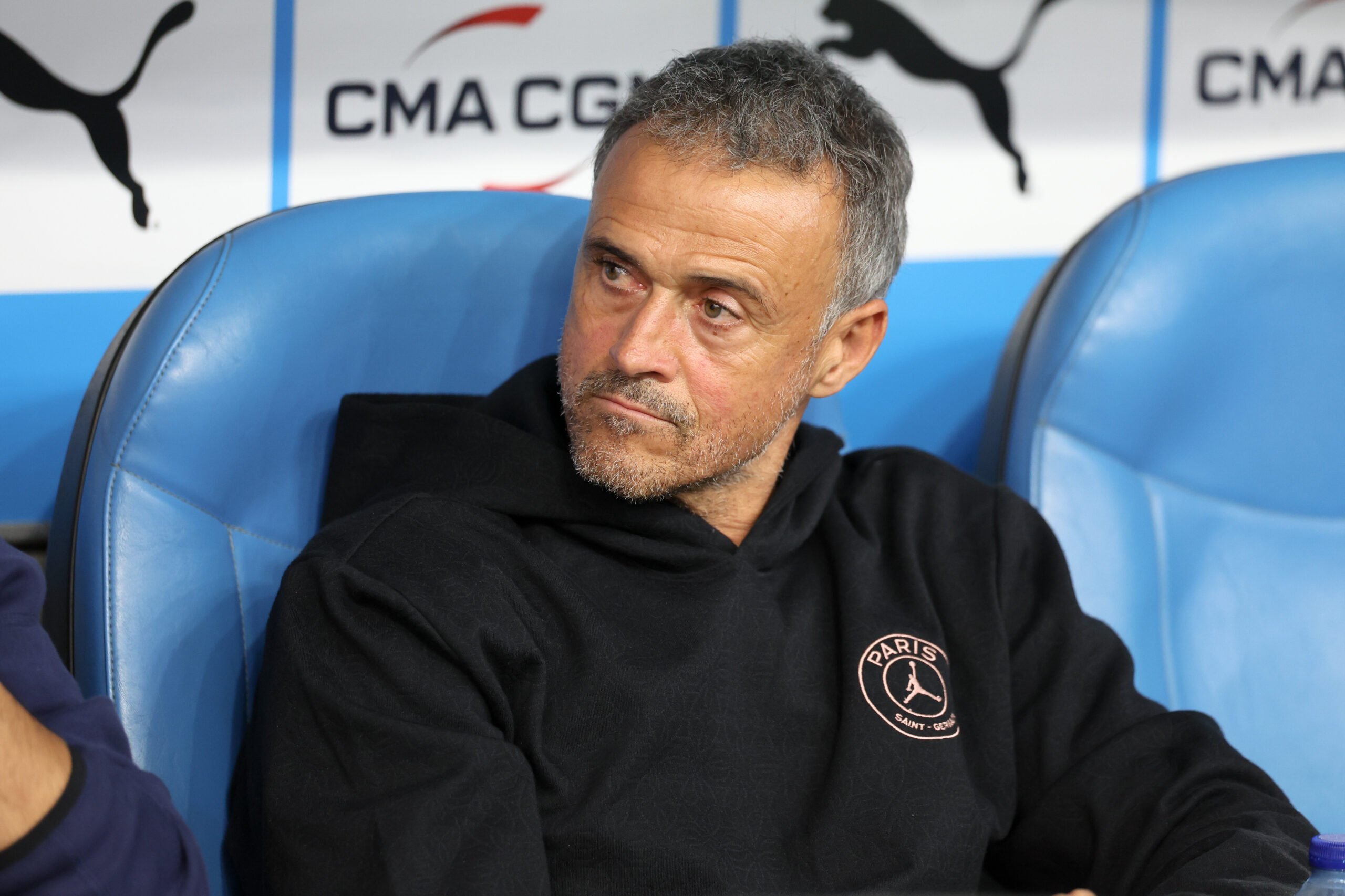 Luis ENRIQUE (Entraineur PSG) during the Ligue 1 MCDonald&#039;s match between Marseille and Paris at Orange Velodrome on October 27, 2024 in Marseille, France. (Photo by Johnny Fidelin/Icon Sport/Sipa USA)
2024.10.27 Marsylia
pilka nozna liga francuska
Olympique Marsylia - Paris Saint-Germain
Foto Johnny Fidelin/Icon Sport/SIPA USA/PressFocus

!!! POLAND ONLY !!!