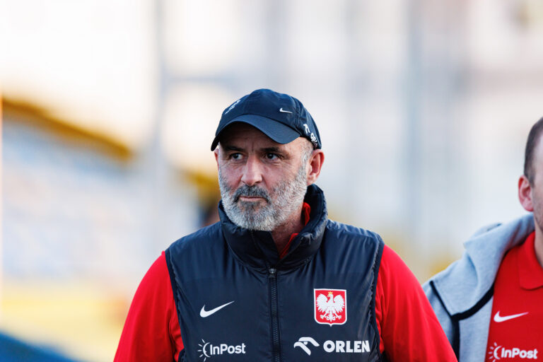 Michal Probierz (Poland) seen during the First training day of Polish National team camp before game against Portugal at Estadio de Sao Miguel. (Photo by Maciej Rogowski / SOPA Images/Sipa USA)
2024.11.11 Gondomar
pilka nozna liga narodow reprezentacja Polski
Zgrupowanie reprezentacji Polski w Portugalii
Foto Maciej Rogowski/SOPA Images/SIPA USA/PressFocus

!!! POLAND ONLY !!!